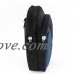 eDealMax esterna con cerniera del supporto del telefono del pacchetto Della vita Belt Bag Portafoglio Blu Nero - B07GPZ911S